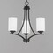 Maxim Lighting Deven 3-Light Chandelier 20033SWBK - alternate 4